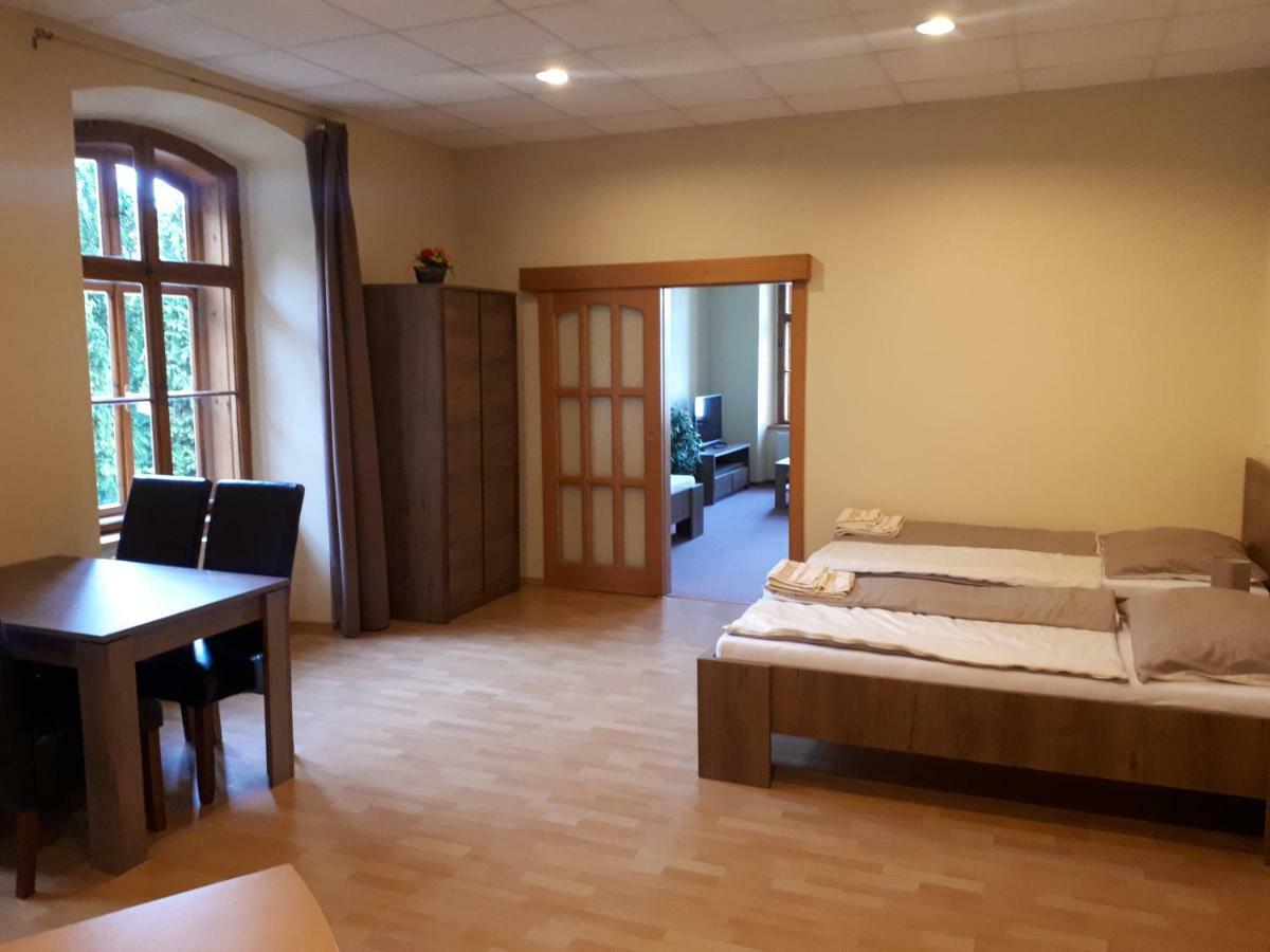 Apartmany Setkova Vila Jindřichŭv Hradec Exteriör bild