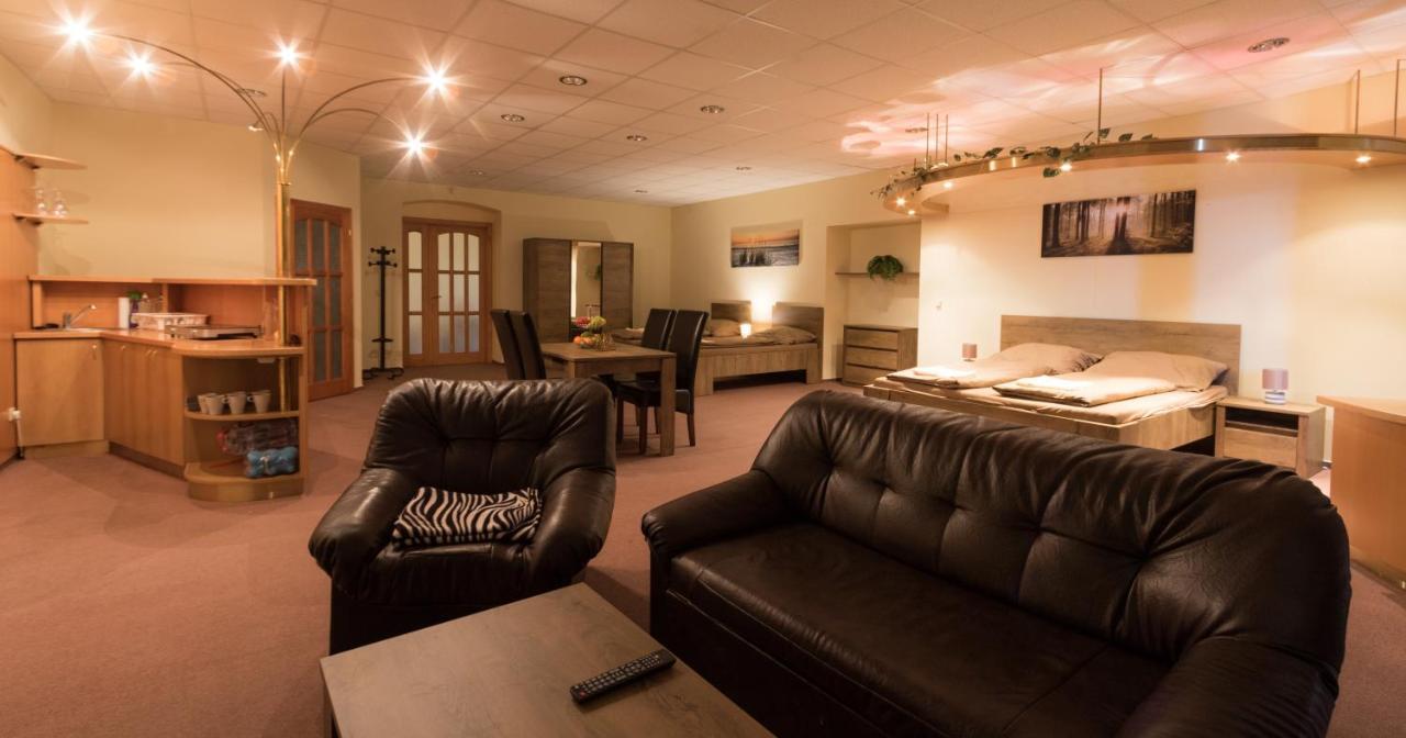 Apartmany Setkova Vila Jindřichŭv Hradec Exteriör bild
